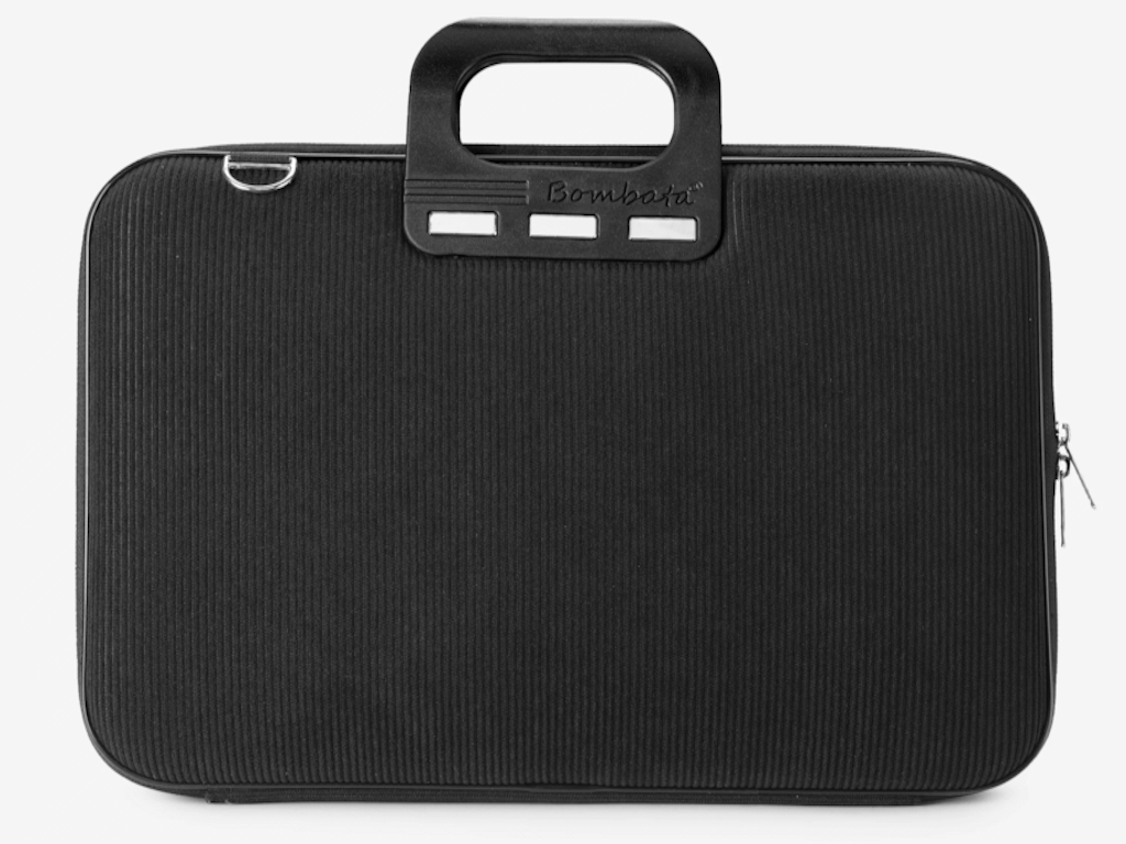 Bombata Torba  Velluto 15,6/16 Black